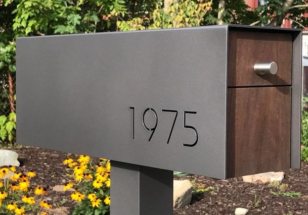Modern designer mailbox